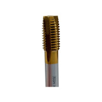 Машинно-ручной метчик для сквозных отверстий TORNERI М18x2.5 HSSE 6H DIN376 TiN 043919