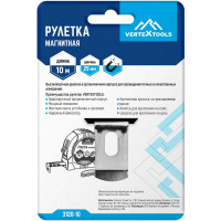 Рулетка vertextools магнитная 10х25 мм 3120-10