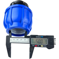 Муфта ПНД соединительная 50 мм-ВР 1" Boutte 1649540