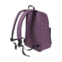 Рюкзак Torber GRAFFI, фиолетовый с карманом черного цвета T8965-PUR-BLK