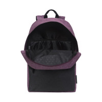 Рюкзак Torber GRAFFI, фиолетовый с карманом черного цвета T8965-PUR-BLK