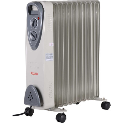 Масляный радиатор Ресанта ОМ-12А 2,5 кВт 67/3/21