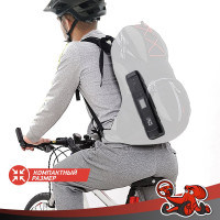 Компрессор-Power Bank DSV 3в1 беспроводной, 4500 мАч, LED фонарь, USB/Type-C, чехол 208100