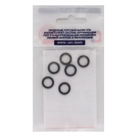 Уплотнительное кольцо CTM D16 резина, для обжимных фитингов, 6 шт SRSRCF16-06