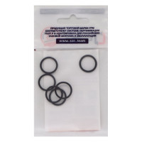 Уплотнительное кольцо CTM D20 резина, для обжимных фитингов, 6 шт SRSRCF20-06