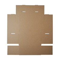 Самосборная картонная коробка PACK INNOVATION 21x11.4x9.2 см объем 2.2 л 100 шт IP0GK0SS00210.114.92-100