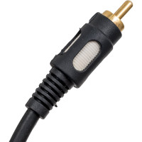 Переход XLR штекер - RCA штекер Pro Legend позолоченные контакты с кабелем 0.3м, PL2286