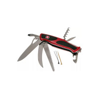 Нож Victorinox RangerGrip 57 Hunter 0.9583.MC, 130 мм, 13 функций, красный