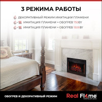 Электрический камин RealFlame Akron 25 WT+Firefield 25 S IR 10012258