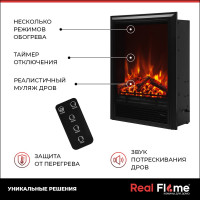 Электрический камин RealFlame Dubnius AO+Eugene 10013744