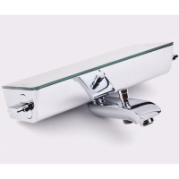 Термостатический смеситель для ванны HANSGROHE 13141400 Ecostat Select, белый/хром 00000007267