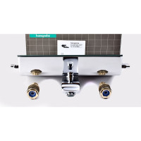 Термостатический смеситель для ванны HANSGROHE 13141400 Ecostat Select, белый/хром 00000007267