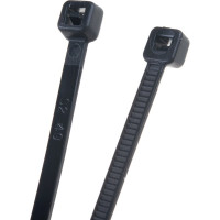 Пластиковый хомут черный 4.0x250мм универсальный 100шт Эврика ER-14250 956510