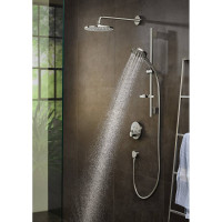 Термостатический смеситель HANSGROHE 15743000 ShowerSelect S внешняя часть 00000036012
