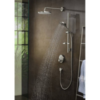 Термостатический смеситель HANSGROHE 15743000 ShowerSelect S внешняя часть 00000036012