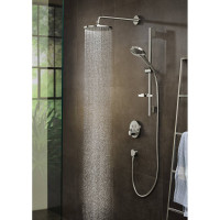 Термостатический смеситель HANSGROHE 15743000 ShowerSelect S внешняя часть 00000036012