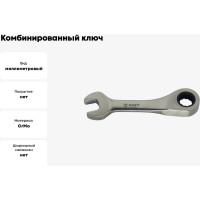 Комбинированный ключ с храповым механизмом 18мм 72 зуба AIST 011018B 00-00004398