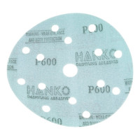 Диск DC341 Film Green Hanko 150 мм 15 отв Р 600 100 шт/уп DC341.150.15.0600