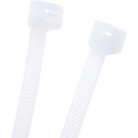 Пластиковые стяжки AutoFix 7,6x400 мм Белые 100 шт. NPC-76-400 W