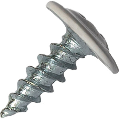 Саморез с прессшайбой острый ТМ HWX1-SP-4.2x13 мм, RAL 7047, 1000 шт HARDWEX 3000000000038