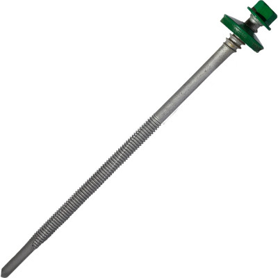 Саморез для сэндвич-панелей HARDWEX ТМ HWX16-P20-6.3/5.5x140 мм, св.№6, RUSPERT, RAL 6029, 100 шт. 5190002408319