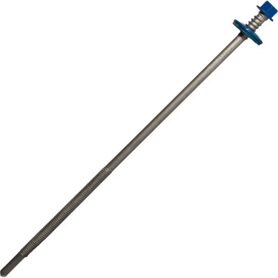 Саморез для сэндвич-панелей HARDWEX ТМ HWX16-P20-6.3/5.5x205 мм, св.№6, RUSPERT, RAL 5005, 50 шт. 5190024091254