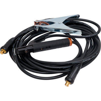 Комплект сварочных кабелей "basic", 5+5 метров, 1x25, вилка 35-50 энаргит КС125-55-3550-Basic