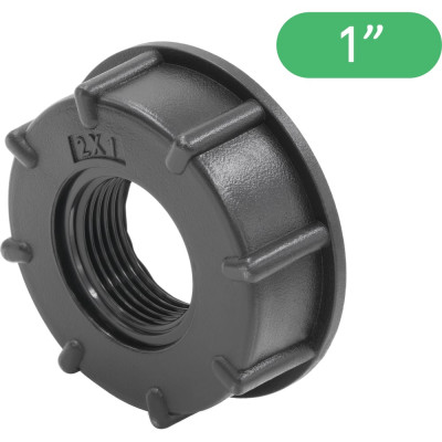 Переходник на еврокуб ПоливНаДаче 2"(S60) х 1" (внутренняя резьба) S60x1