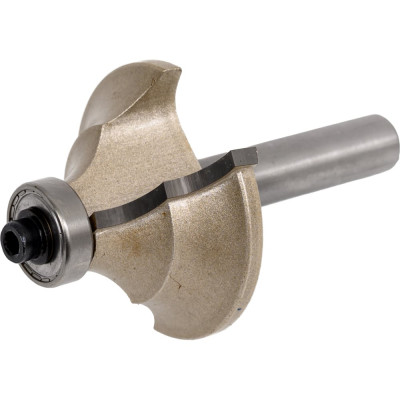 Фреза кромочная фигурная с нижним подшипником СТФ-2009 38х16х8 мм, R 6 мм Strong стф-20090038