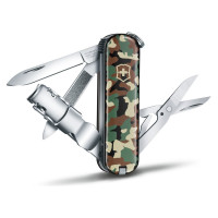 Нож Victorinox Classic Nail Clip 580, 65 мм, 8 функций, камуфляж 0.6463.94