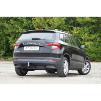 Фаркоп PT Group ТСУ со съемным квадратом, Volkswagen Tiguan 2017-н.в., Skoda Kodiaq 2017-н.в., Skoda Karoq 2020 г.в. SKQ991101