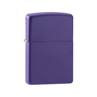 Зажигалка ZIPPO Classic, с покрытием Purple Matte, 38x13x57 мм, 237