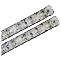 Дневные ходовые огни ЕРМАК LED 6 шт., пласт. корп., 155мм, 12V, белый, 2шт. 702-104
