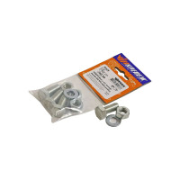 Болт с шестигранной головкой vipкрепеж полная резьба, DIN 933, 10x25 мм, 1 шт. 27902 VIP