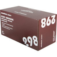 Диск шлифовальный на нетканой основе 298 Premium Scuff 150 мм, FINE, красный, Р360, 50 шт SANDWOX 298.150.360