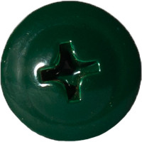 Саморез c пресс-шайбой HARDWEX ТМ HWX2-T-P5-4.2x19 мм, RAL 6005, 1000 шт. 2500000000676