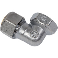 Угольник Giacomini 90, В, 3/4, 20x2, латунь, хромированный R563MX061