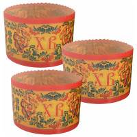 Бумажная форма для кулича МУЛЬТИДОМ Орнамент набор 3 шт диаметр 13,5 см, высота 9,5 см МТ8-124