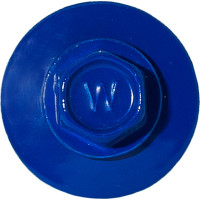 Саморез для сэндвич-панелей HARDWEX ТМ HWX16-P20-6.3/5.5x140 мм, св.№6, RUSPERT, RAL 5002, 100 шт. 5190002408258