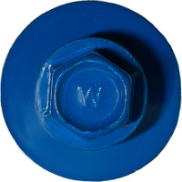 Саморез для сэндвич-панелей HARDWEX ТМ HWX16-P20-6.3/5.5x140 мм, св.№6, RUSPERT, RAL 5005, 100 шт. 5190002408265