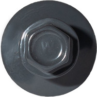 Саморез для сэндвич-панелей HARDWEX ТМ HWX5-P10-6.3/5.5x160 мм, св.№3, RUSPERT, RAL 7024, 50 шт. 5190002407459