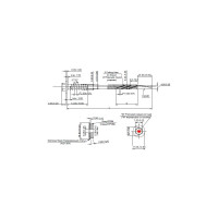 Саморез для сэндвич-панелей HARDWEX ТМ HWX16-P20-6.3/5.5x140 мм, св.№6, RUSPERT, RAL 3011, 100 шт. 5190002408234