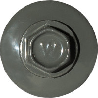 Саморез для сэндвич-панелей HARDWEX ТМ HWX16-P20-6.3/5.5x140 мм, св.№6, RUSPERT, RAL 7005, 100 шт. 5190002408333