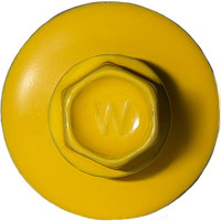 Саморез для сэндвич-панелей HARDWEX ТМ HWX16-P20-6.3/5.5x140 мм, св.№6, RUSPERT, RAL 1018, 100 шт. 5190002408180