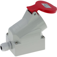 Настенная розетка INPIN 16A/400V/3P+N+E/IP44 CA111
