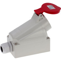 Настенная розетка INPIN 32A/400V/3P+E/IP44 CA1425