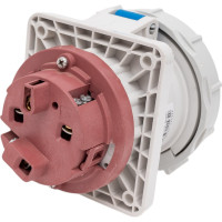 Встраиваемая розетка INPIN 63A/230V/1P+N+E/IP67, фланец 100x107 CA1264