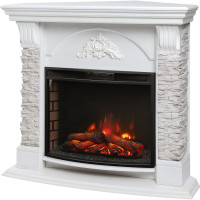 Каминокомплект RealFlame athena corner gr std/25'5/24 wt + evrica 25'5 10021317