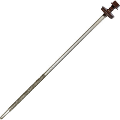 Саморез для сэндвич-панелей HARDWEX ТМ HWX16-P20-6.3/5.5x205 мм, св.№6, RUSPERT, RAL 8017, 50 шт. 5190024091360