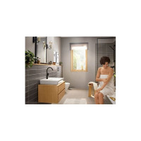 Смеситель для раковины Hansgrohe Rebris e 210 матовый черный 72576670 00000122412